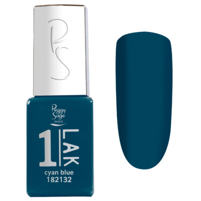 One-LAK 1-step gel polish cyan blue - 5ml