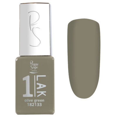 One-LAK 1-step gel polish olive green   - 5ml